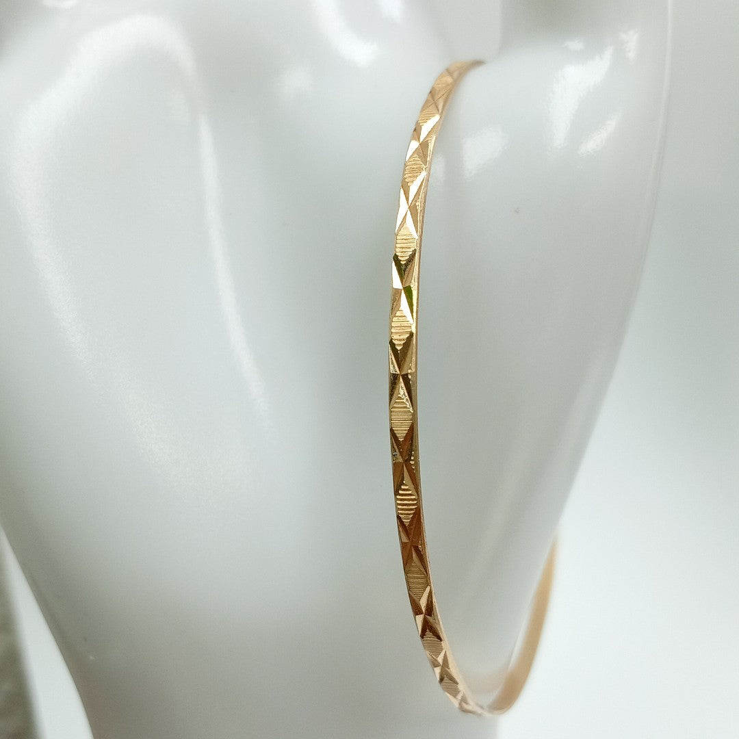 PULSERA RIGIDA ORO 14 K 3,20 GRMS (SEMINUEVO)