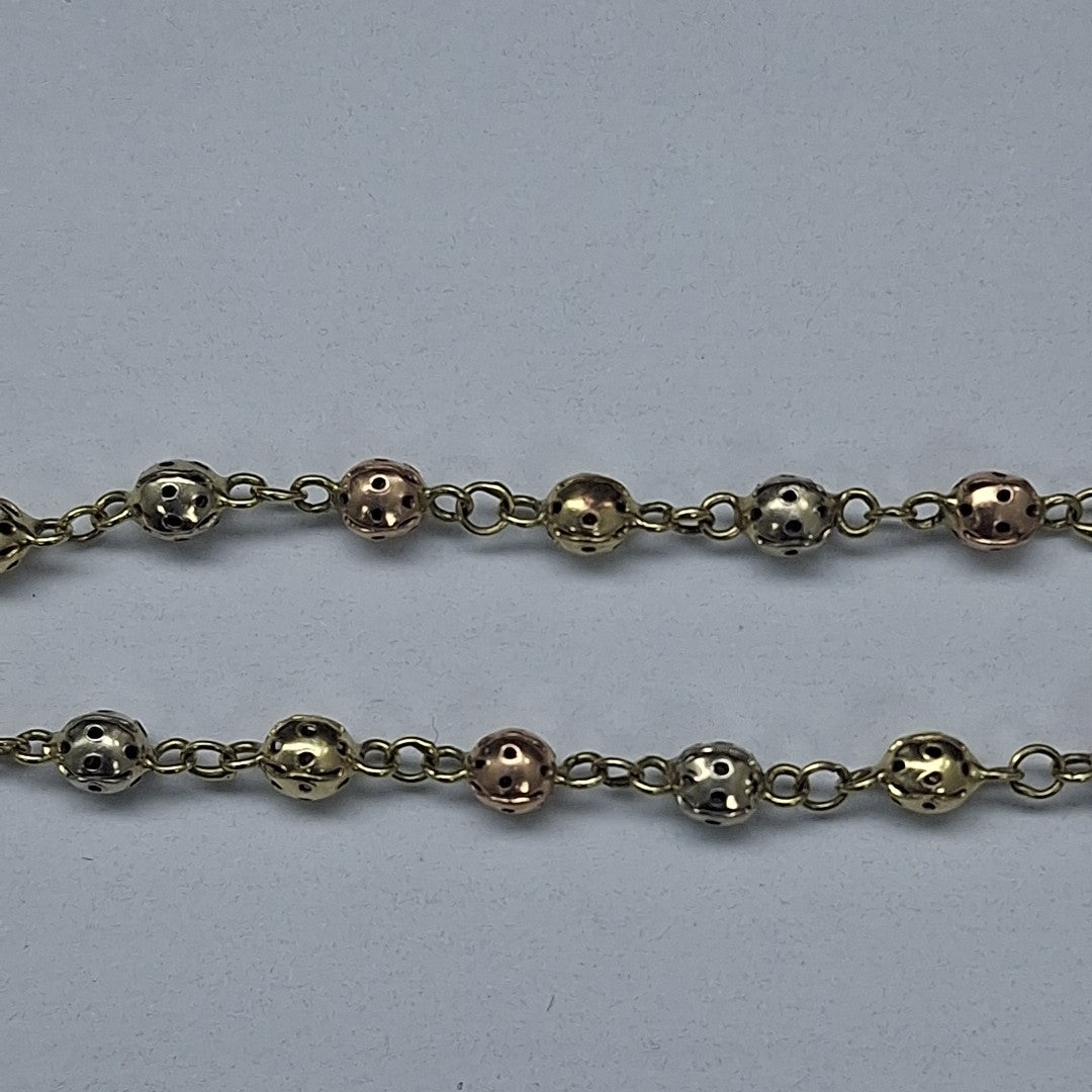 PULSERA ORO 14 K 4.8 GRMS (SEMINUEVO)