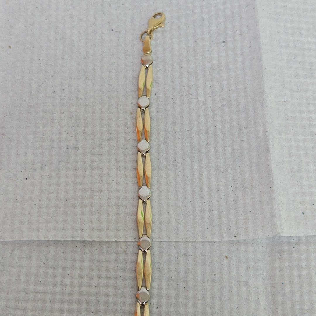 PULSERA ORO 14 K 3.8 GRMS (SEMINUEVO)