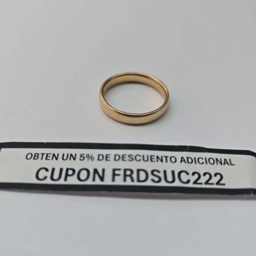 ARGOLLA ORO 18 K 5.3 GRMS (SEMINUEVO)