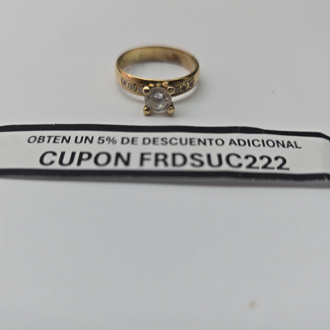 ANILLO ORO 10 K 3,80 GRMS (SEMINUEVO)