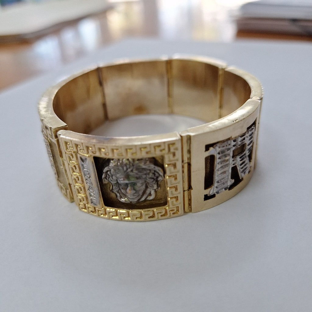 PULSERA RIGIDA ORO 10 K 97.4 GRMS (SEMINUEVO)