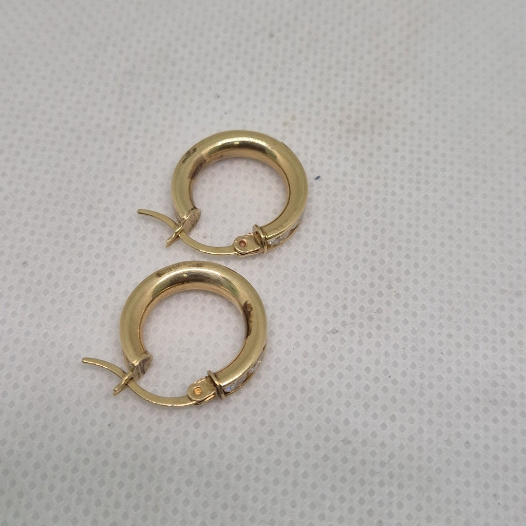ARRACADAS PAR ORO 14 K 2.6 GRMS (SEMINUEVO)
