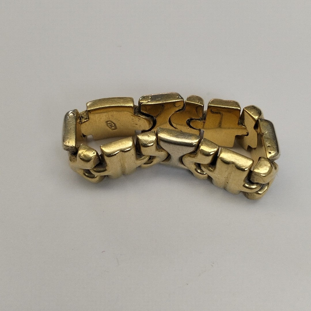 ARGOLLA ORO COMBINADO 18 K 6.6 GRMS (SEMINUEVO)