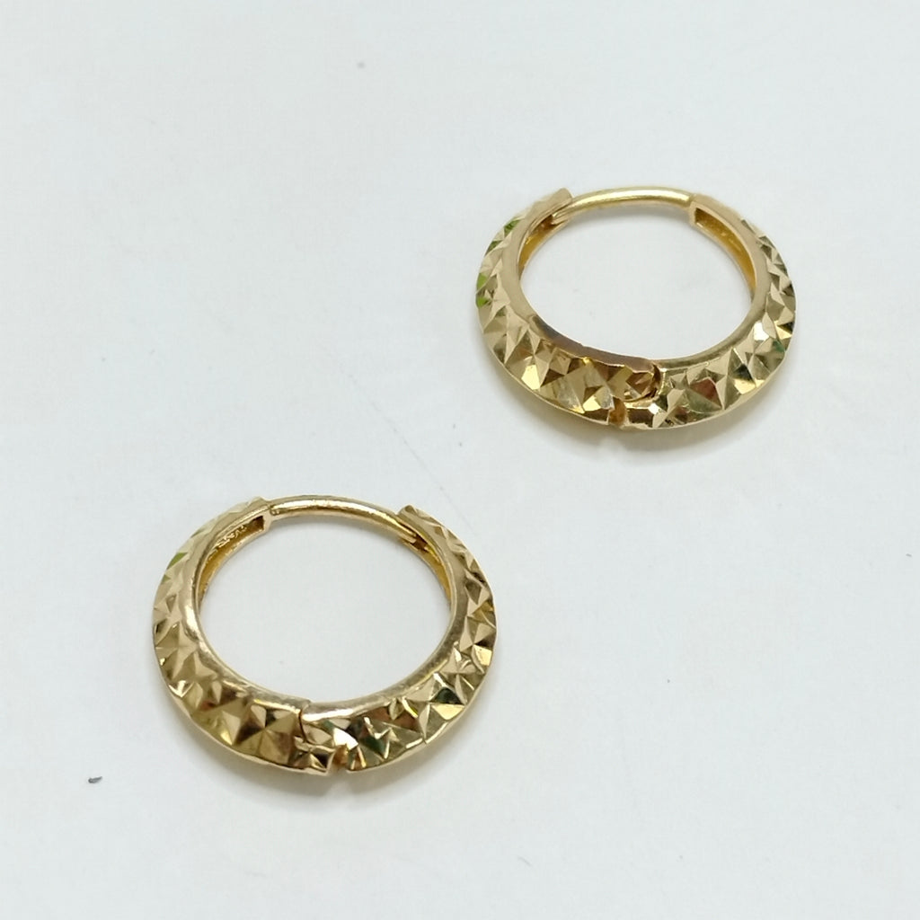 ARRACADAS PAR ORO 14 K 2.6 GRMS (SEMINUEVO)