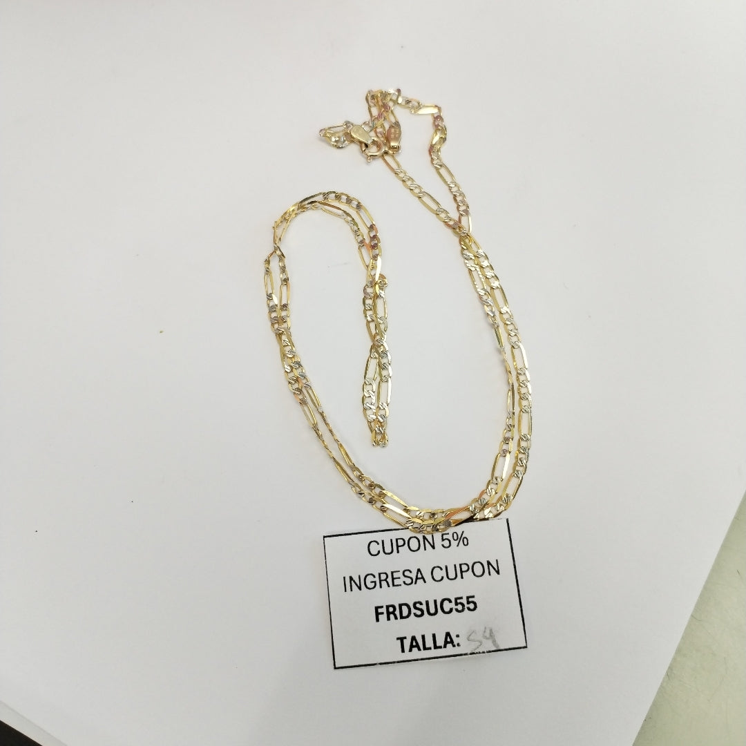 CADENA ORO 10 K 3.7 GRMS (SEMINUEVO)