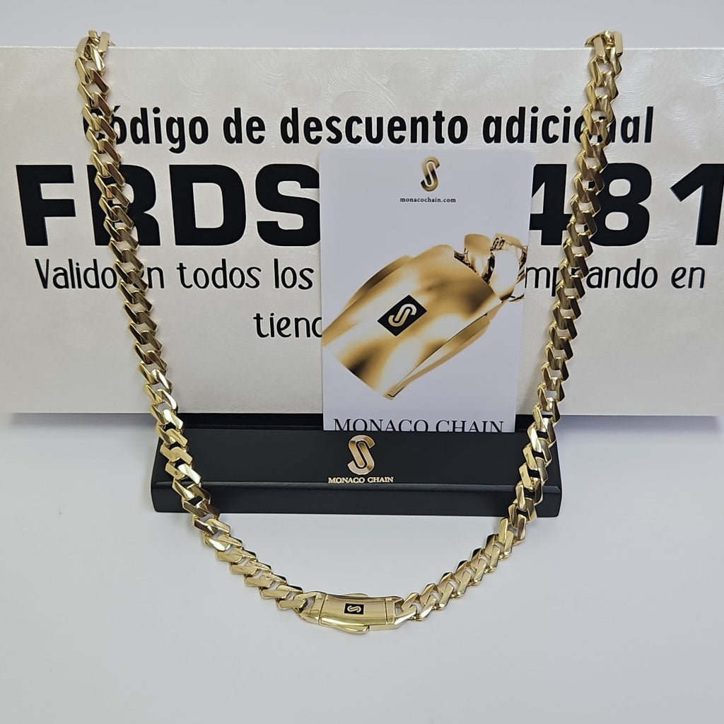 CADENA MONACO ORO 10K 20.7 (NUEVO)