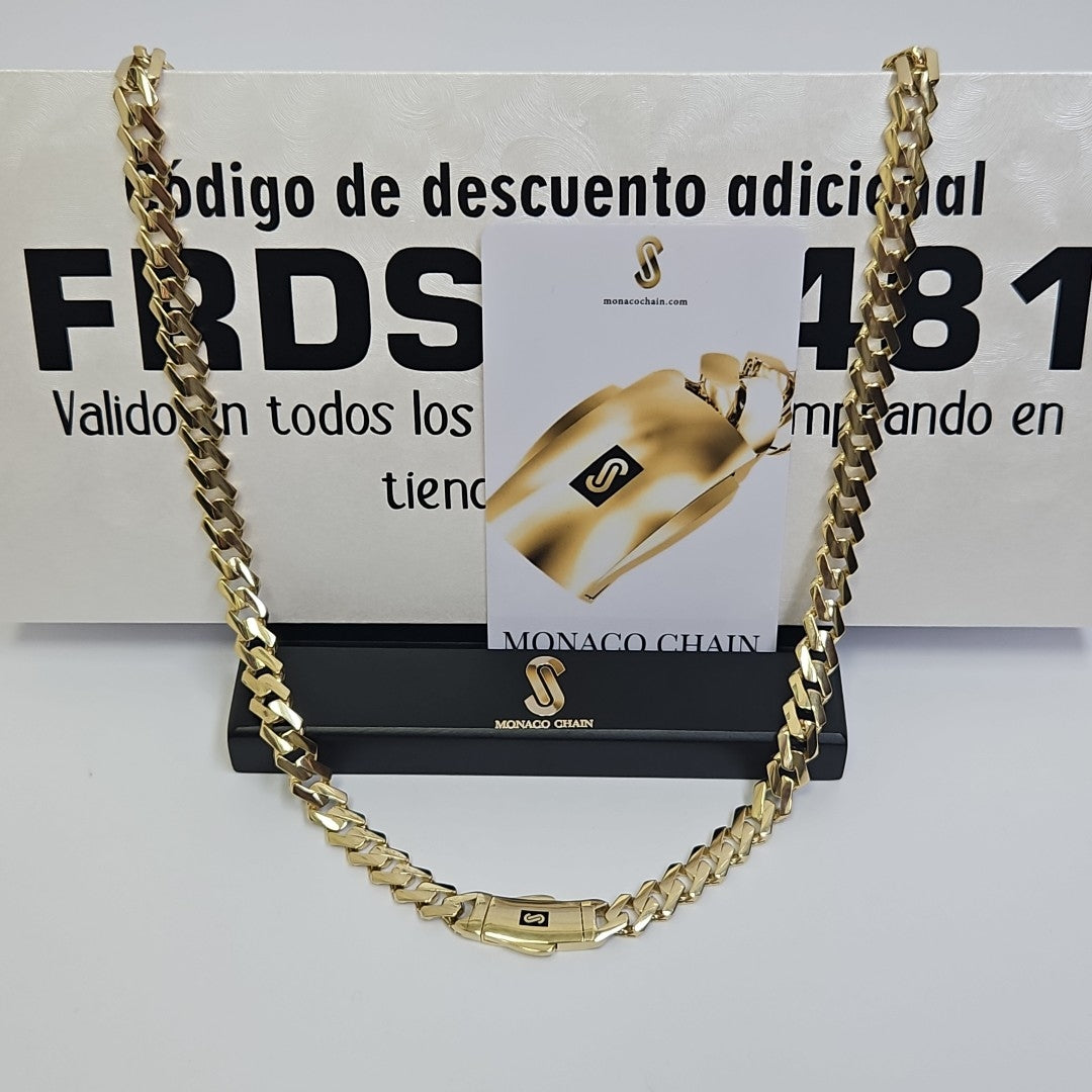 CADENA MONACO ORO 10K 20.7 (NUEVO)