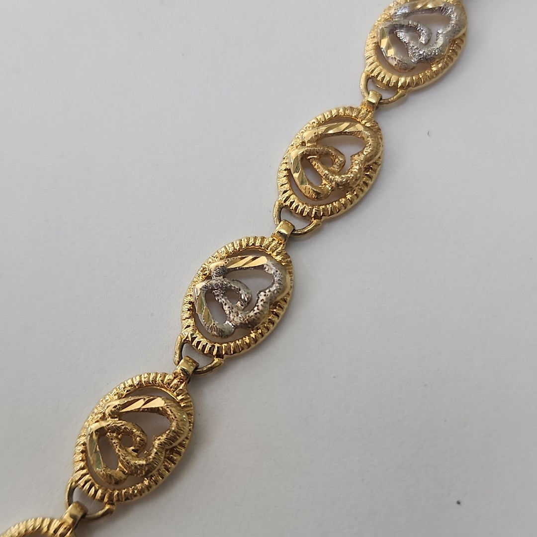 PULSERA ORO 14 K 9.4 GRMS (SEMINUEVO)