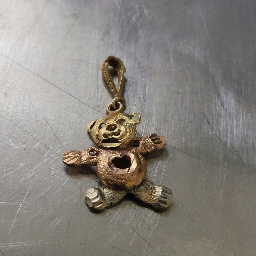 DIJE ORO COMBINADO 14 K 2.1 GRMS (SEMINUEVO)