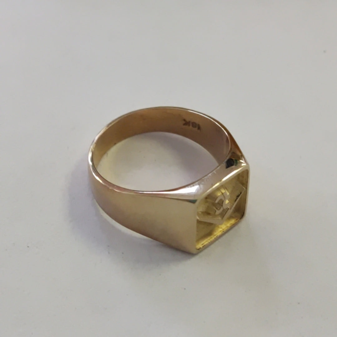 ANILLO ORO 10 K 7.9 GRMS (SEMINUEVO)