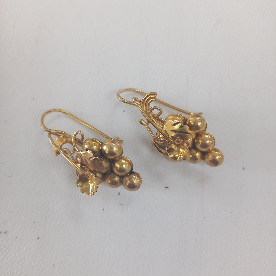 ARETES PAR ORO 10 K 4.8 GRMS (SEMINUEVO)
