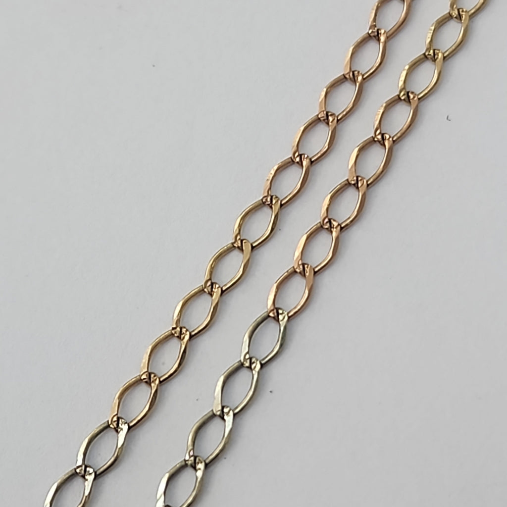 CADENA ORO COMBINADO 8 K 4,10 GRMS (SEMINUEVO)