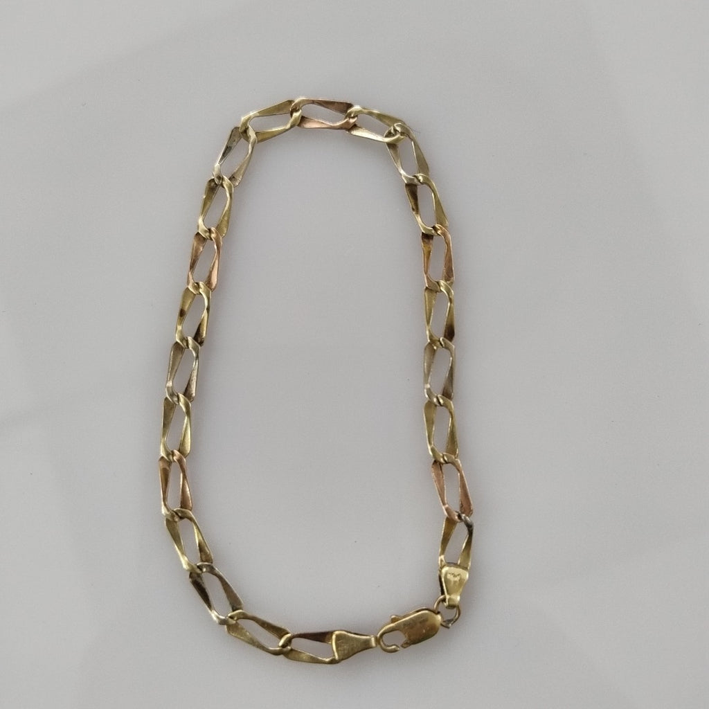ESCLAVA ORO COMBINADO 14 K 3.4 GRMS (SEMINUEVO)