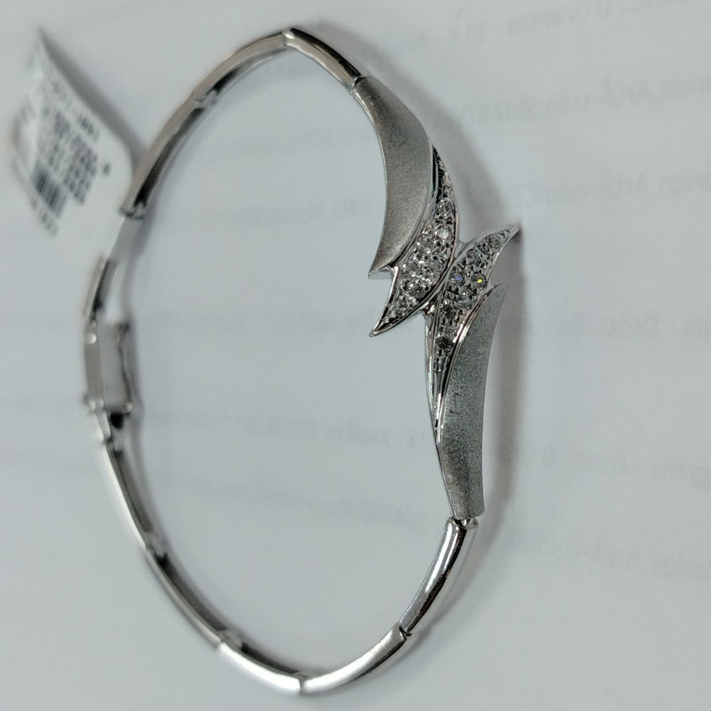 PULSERA ORO BLANCO 18 K 7.7 GRMS (SEMINUEVO)