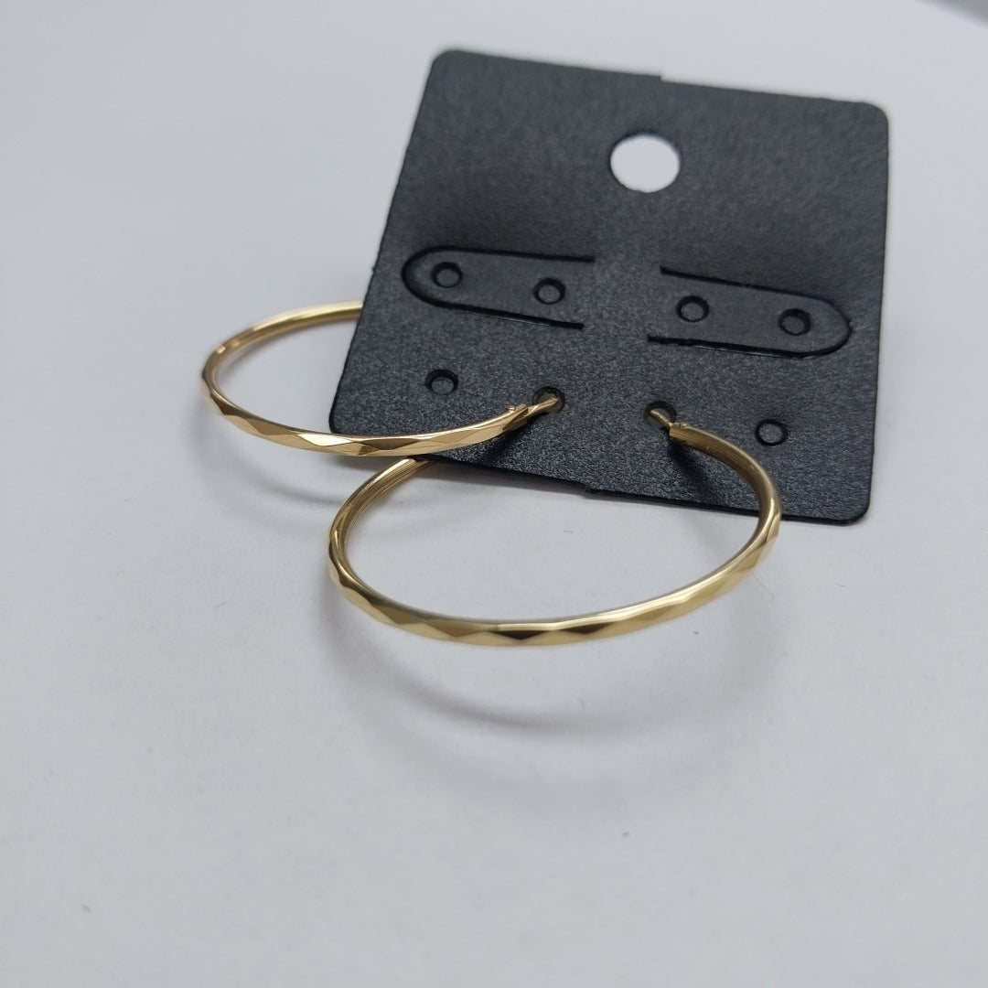 ARRACADAS PAR ORO 14 K 2.1 GRMS (SEMINUEVO)