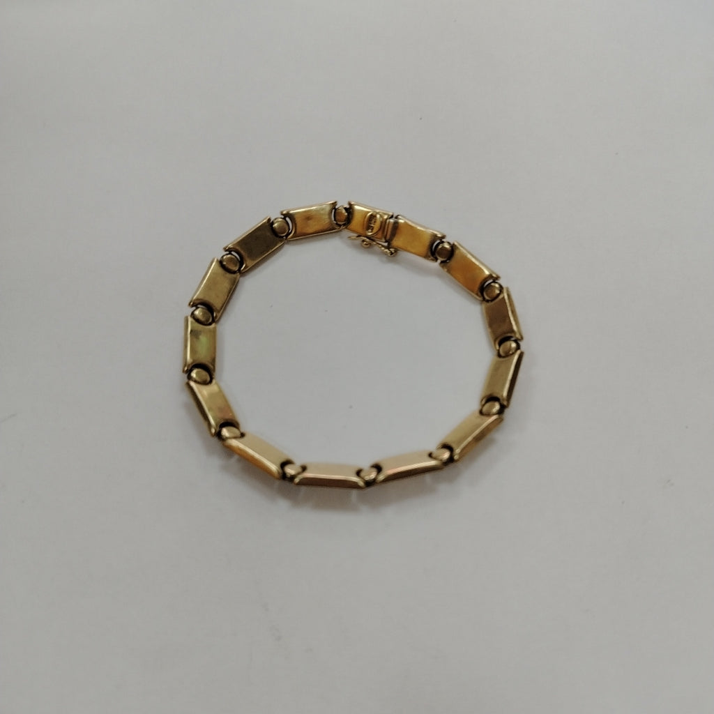 PULSERA ORO,RODIADO 10 K 7,00 GRMS (SEMINUEVO)