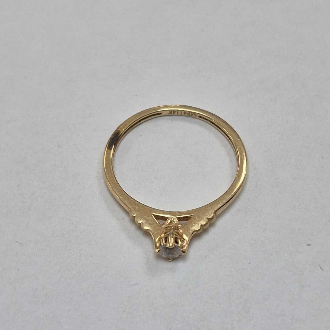 SOLITARIO ORO 14 K 1.5 GRMS (SEMINUEVO)