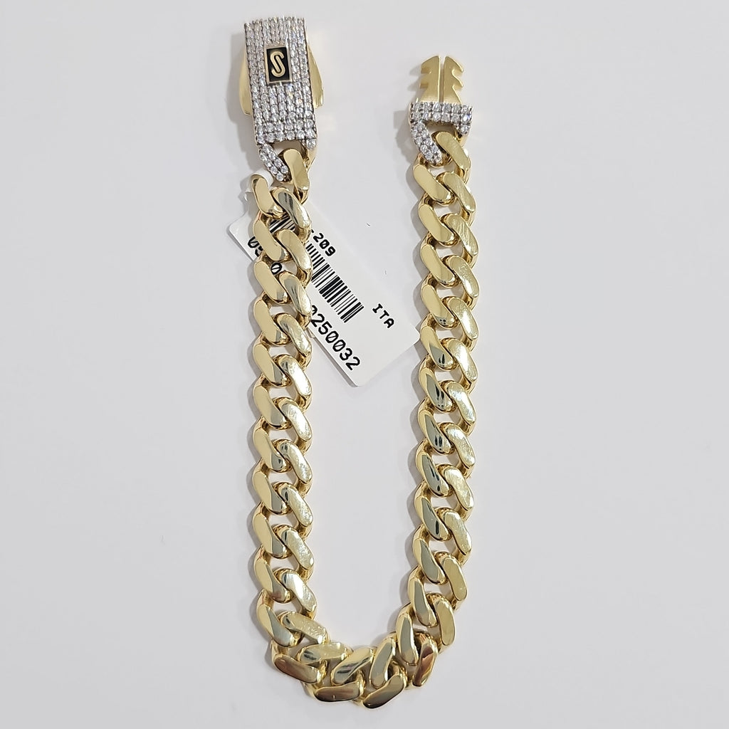 PULSERA MONACO ORO 14K 9.7 (NUEVO)