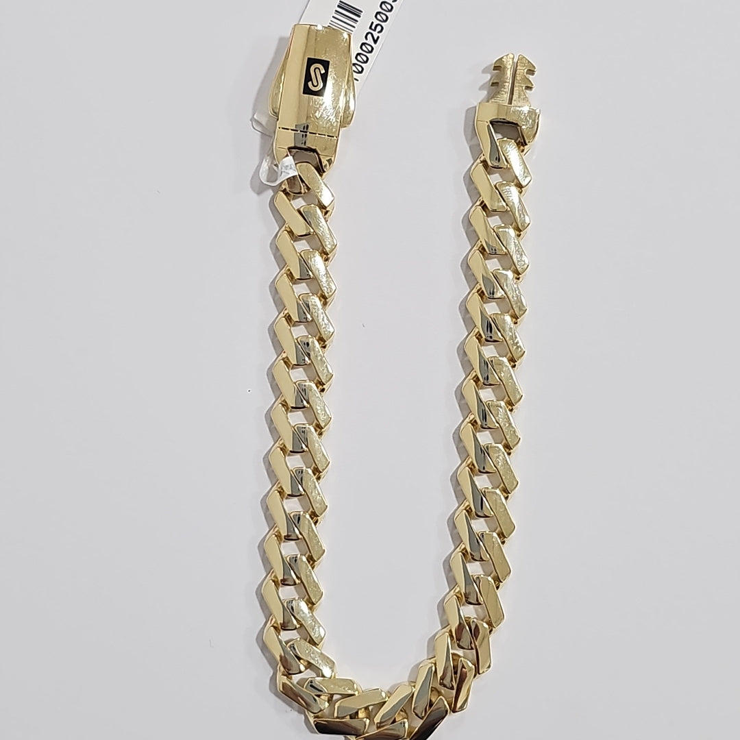 PULSERA MONACO ORO 14K 9.6 (NUEVO)