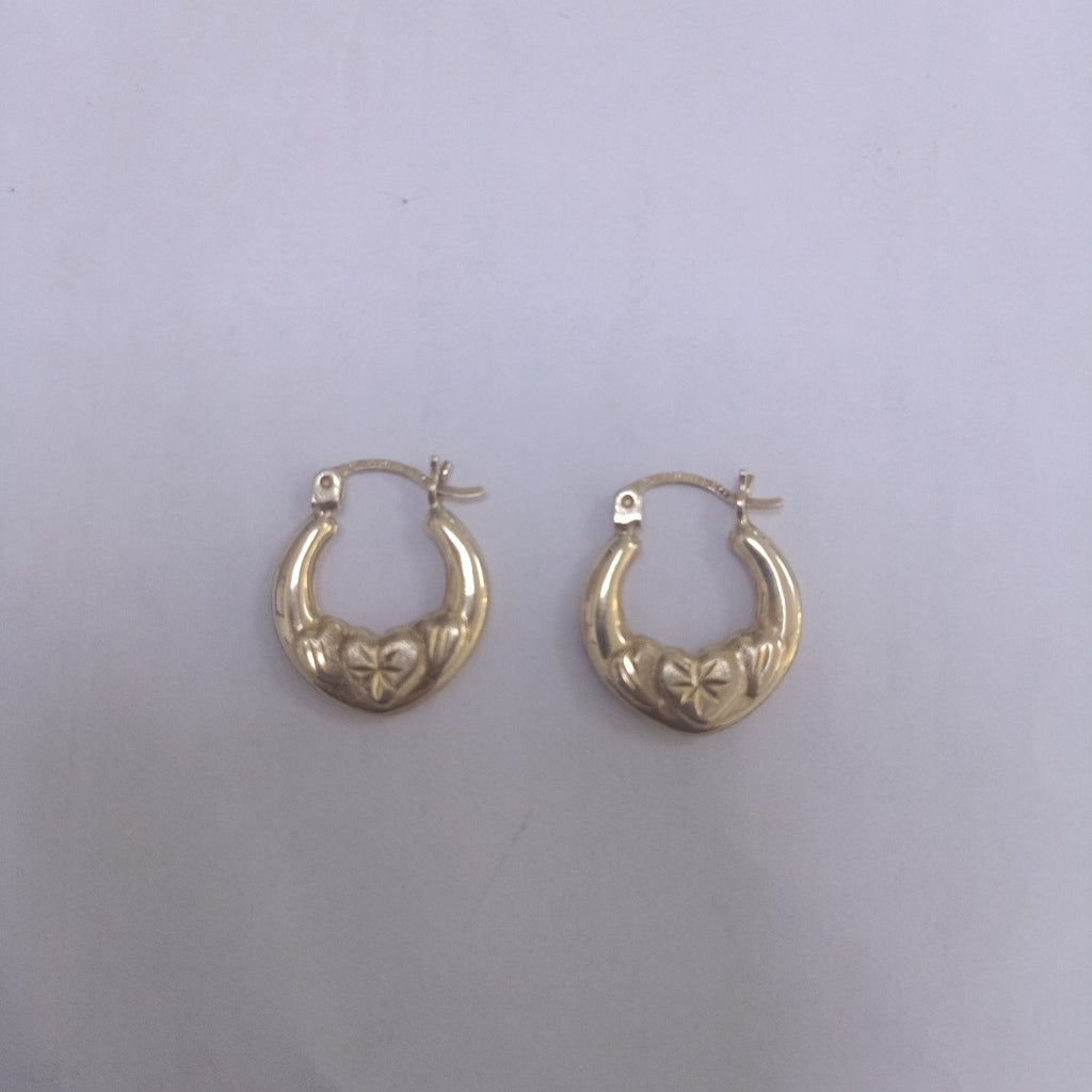 ARRACADAS PAR ORO 14 K 1.9 GRMS (SEMINUEVO)