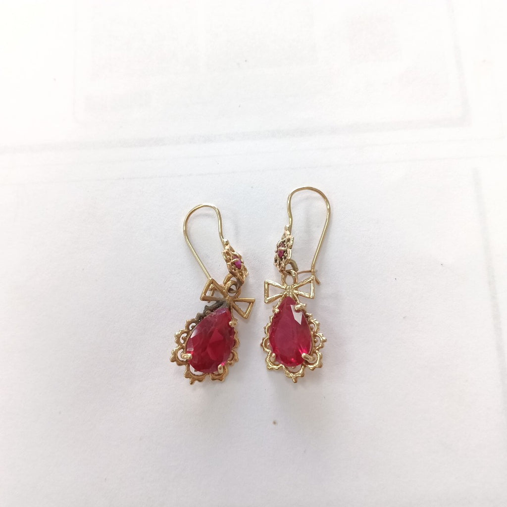 ARETES PAR ORO 14 K 6.5 GRMS (SEMINUEVO)