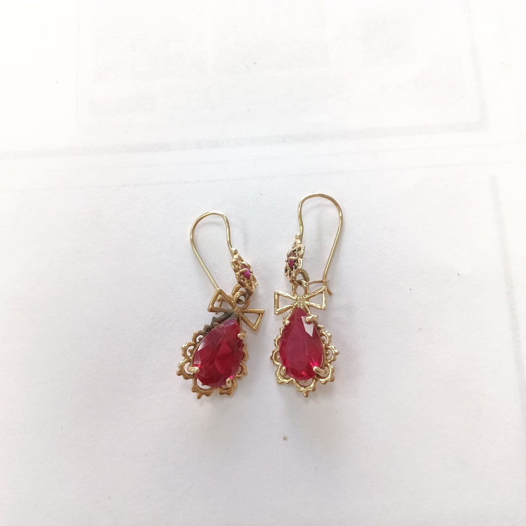 ARETES PAR ORO 14 K 6.5 GRMS (SEMINUEVO)