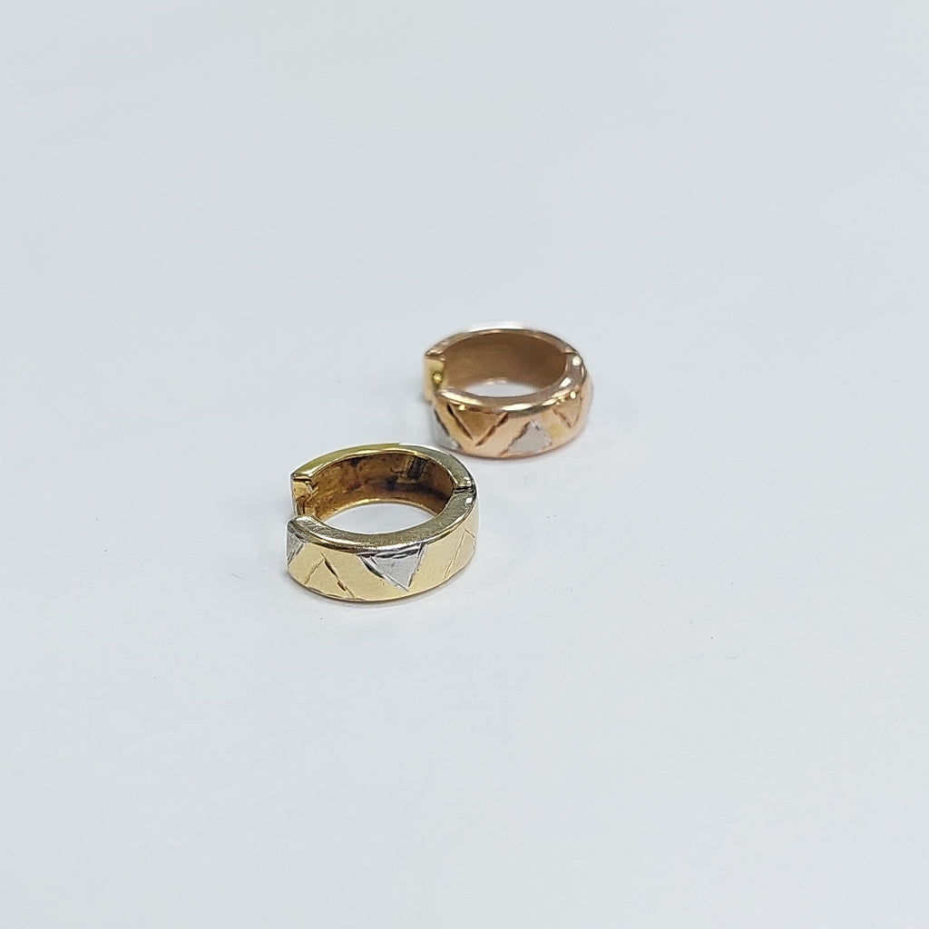 ARRACADAS PAR ORO 14 K 2.2 GRMS (SEMINUEVO)