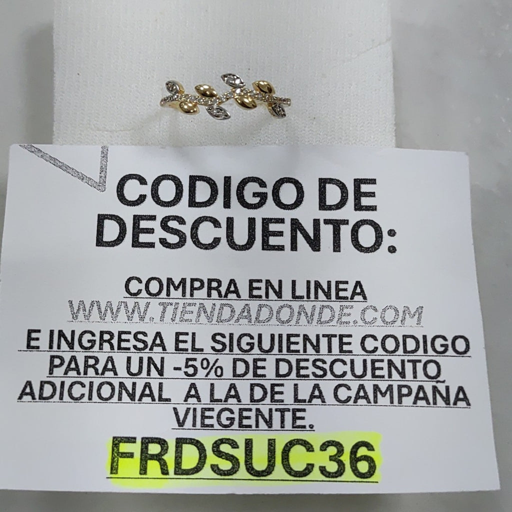 ANILLOS DAMA ORO 14K 1.5 (NUEVO)