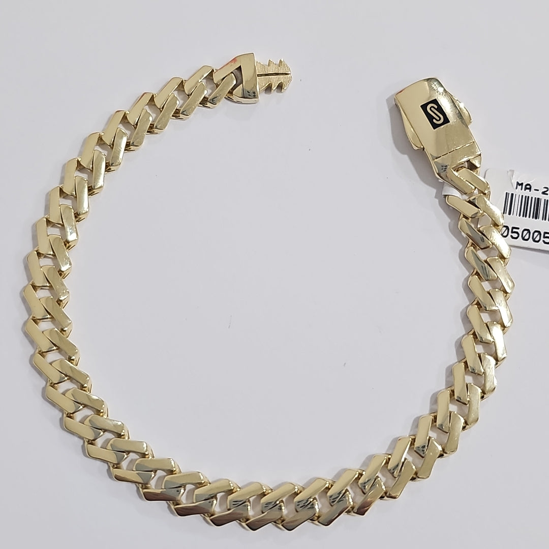 PULSERA MONACO ORO 10K 5.8 (NUEVO)