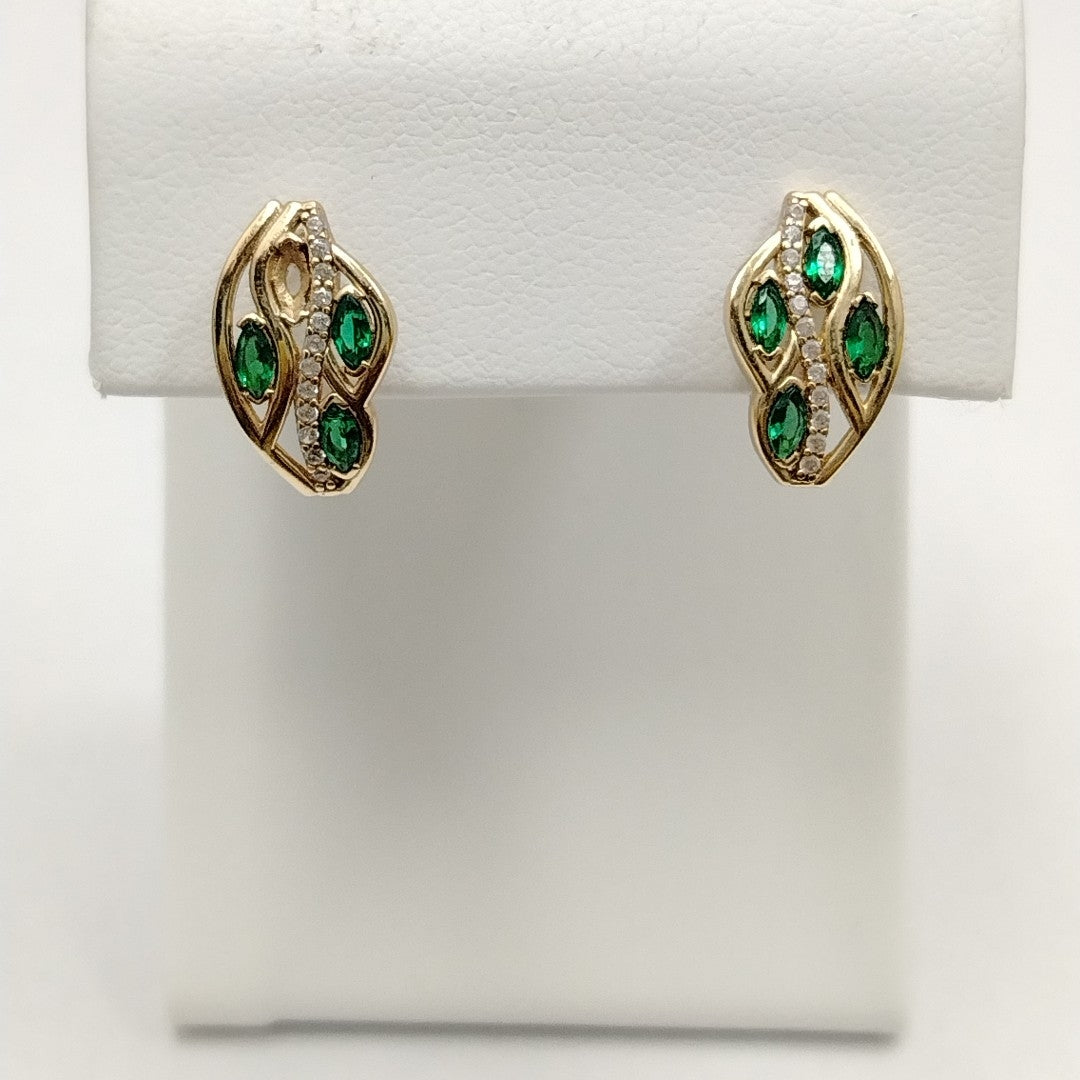 BROQUELES ORO 14K 3.7 (NUEVO)
