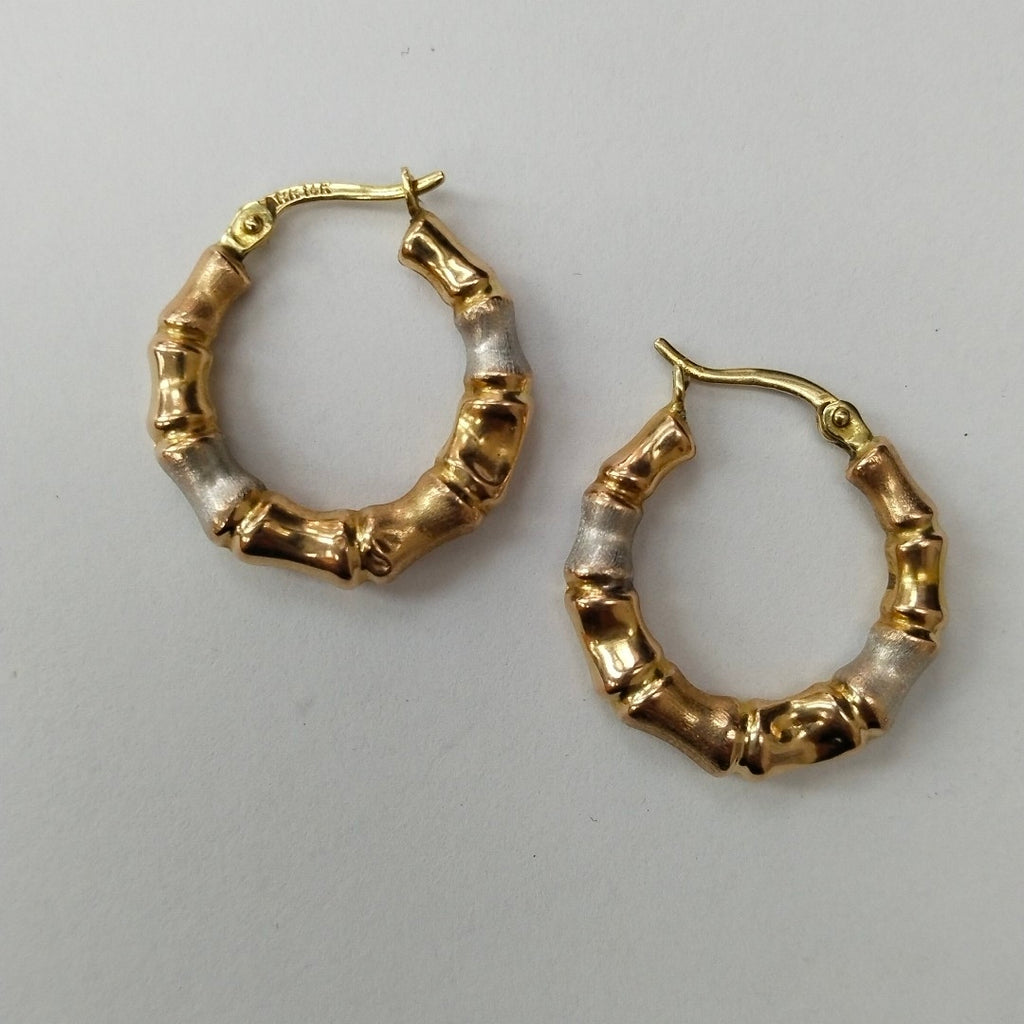 ARETES PAR ORO 14 K 2.2 GRMS (SEMINUEVO)