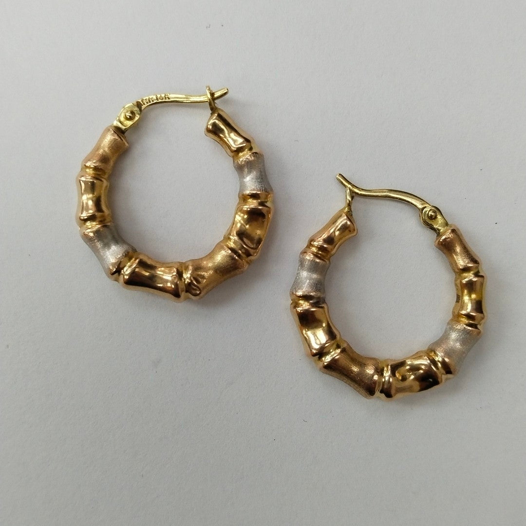 ARETES PAR ORO 14 K 2.2 GRMS (SEMINUEVO)