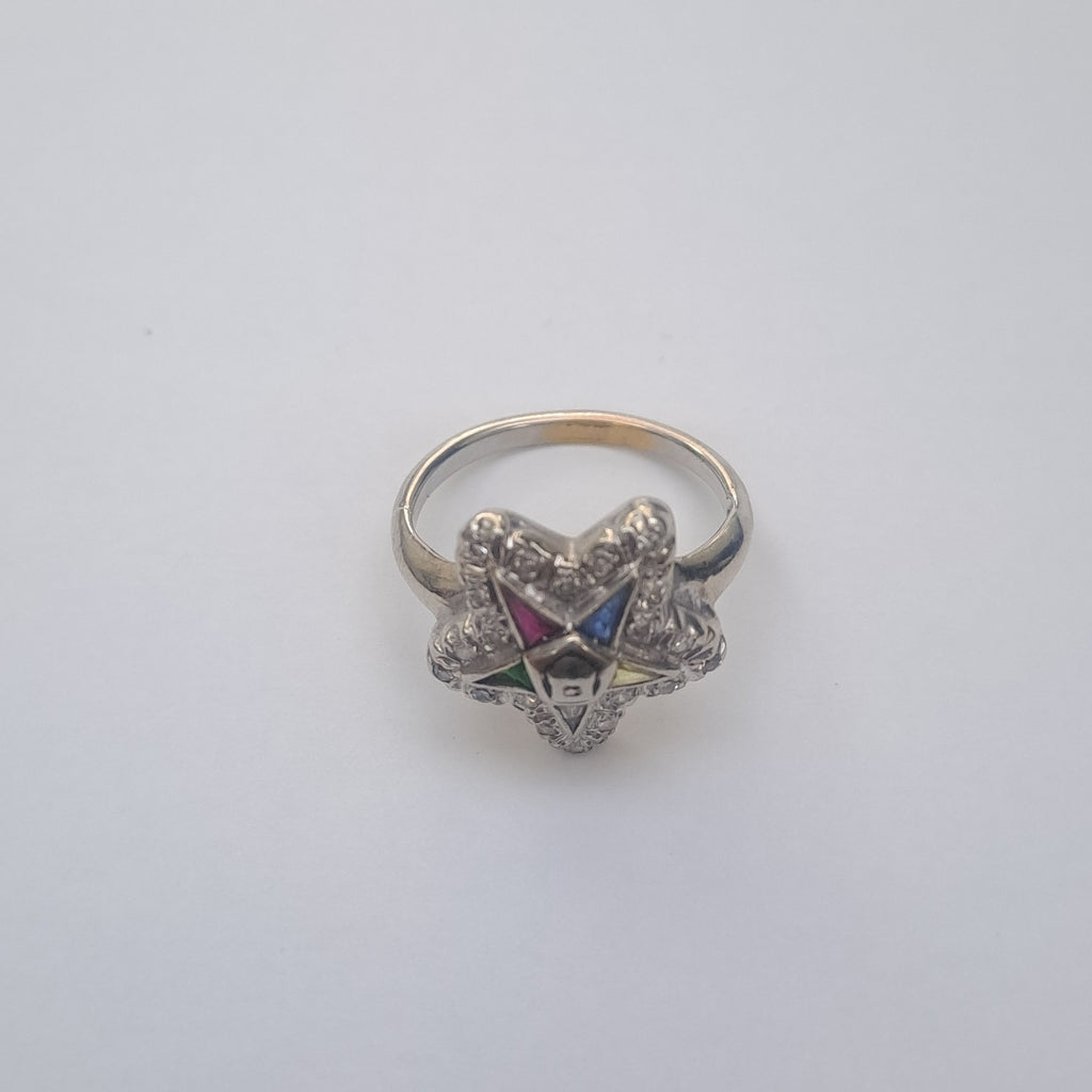 ANILLITO ORO BLANCO 10 K 4,70 GRMS (SEMINUEVO)