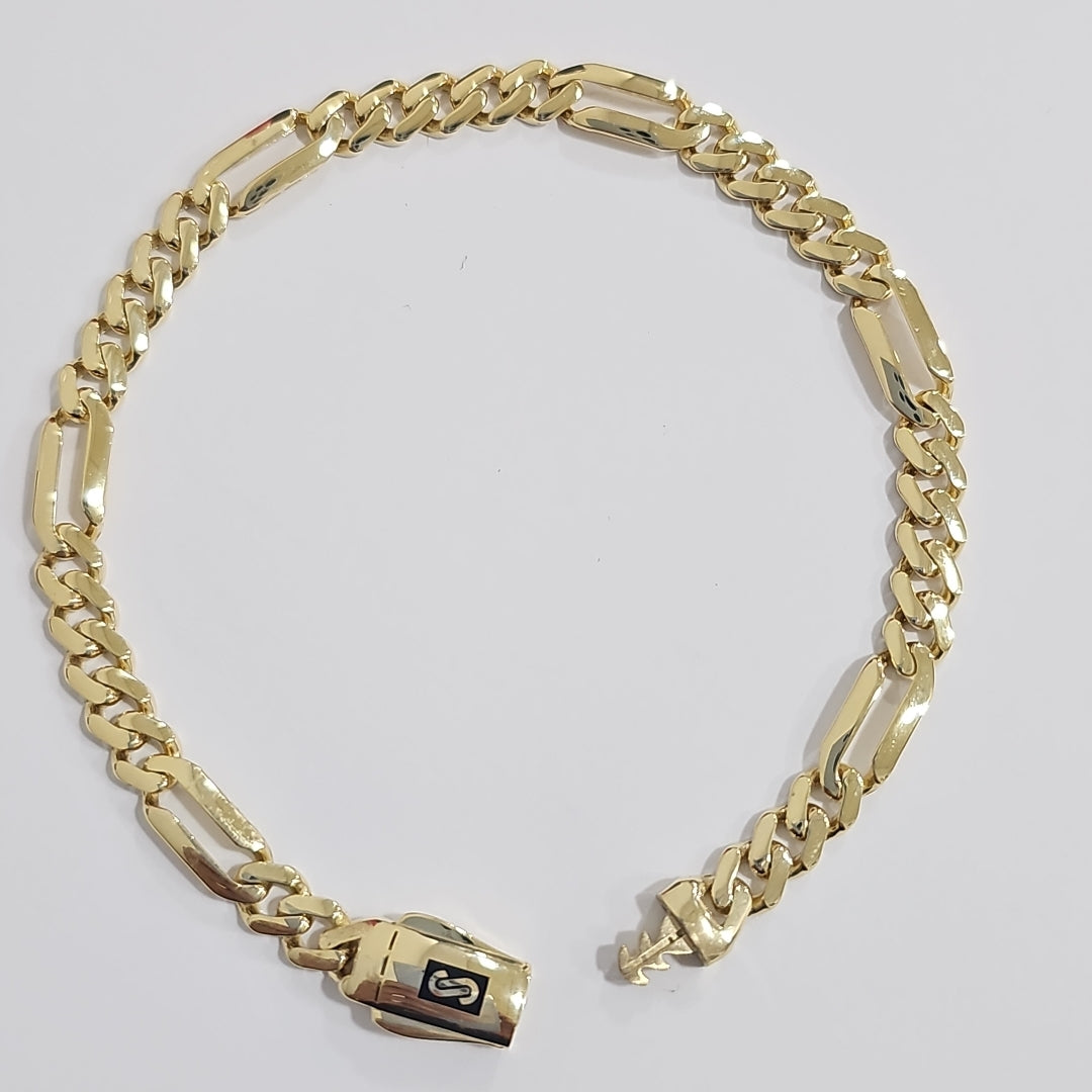 PULSERA MONACO ORO 14K 4.9 (NUEVO)