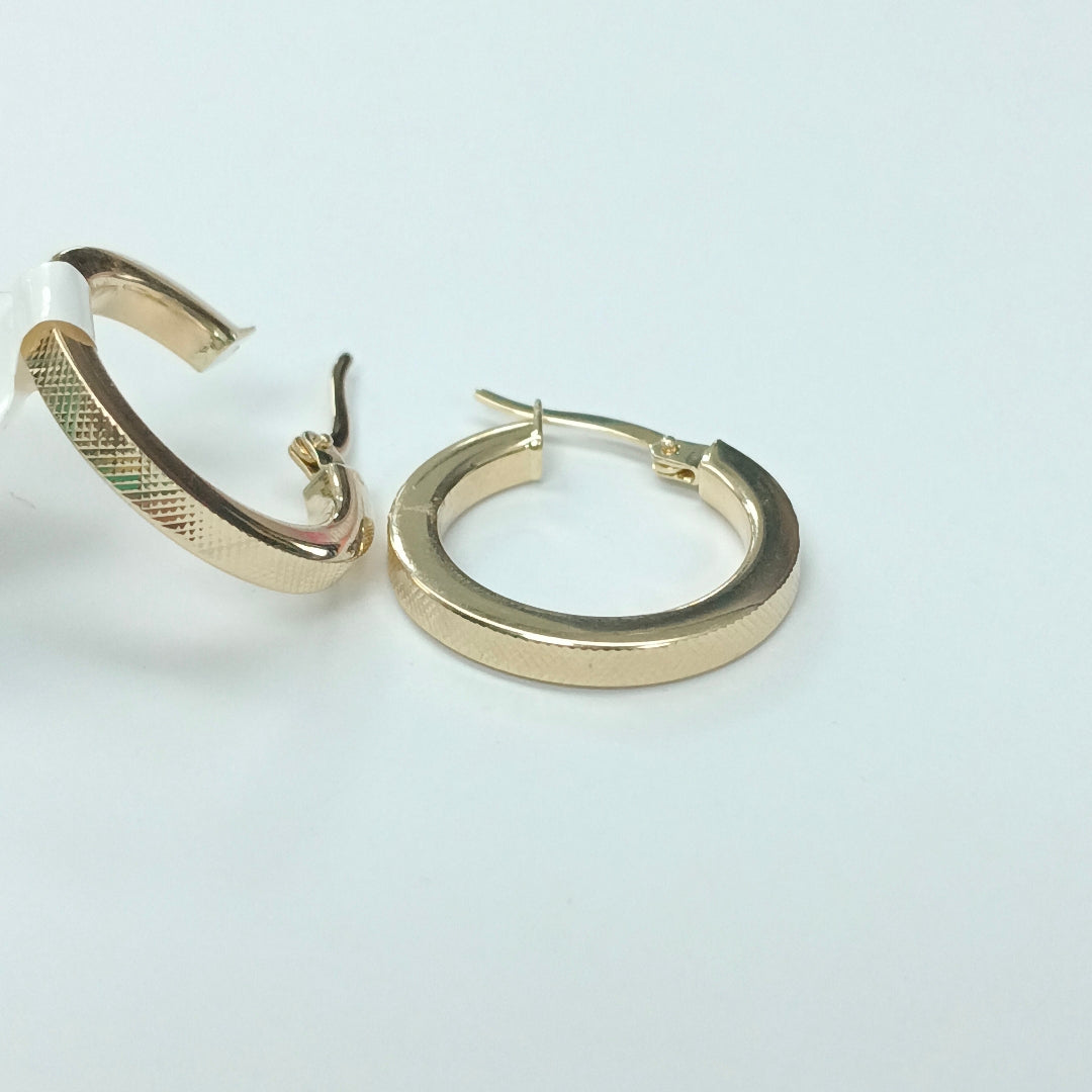 ARRACADAS ORO 10K 2.3 (NUEVO)