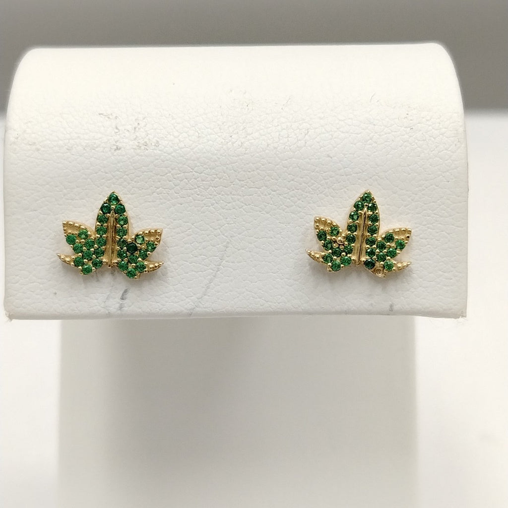 BROQUELES ORO 14K 1.5 (NUEVO)