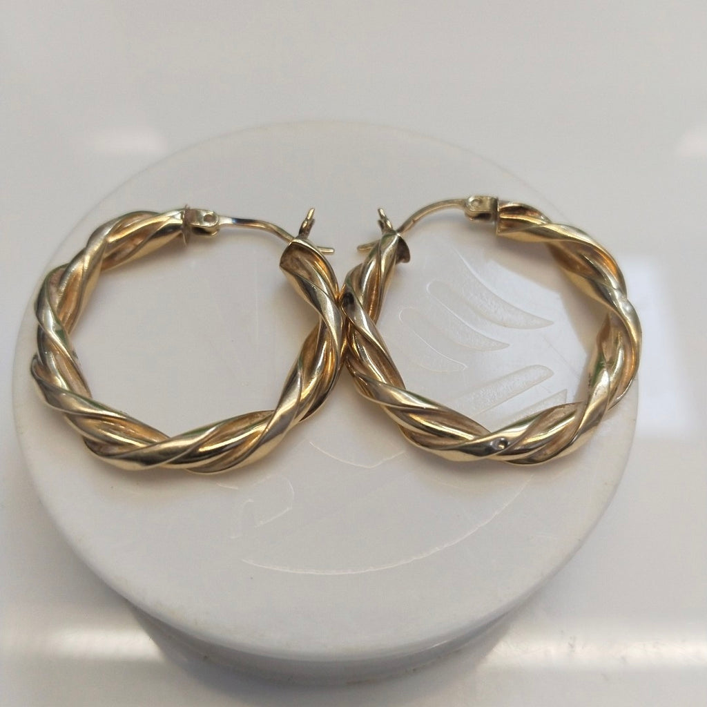 ARRACADAS PAR ORO 10 K 3.5 GRMS (SEMINUEVO)