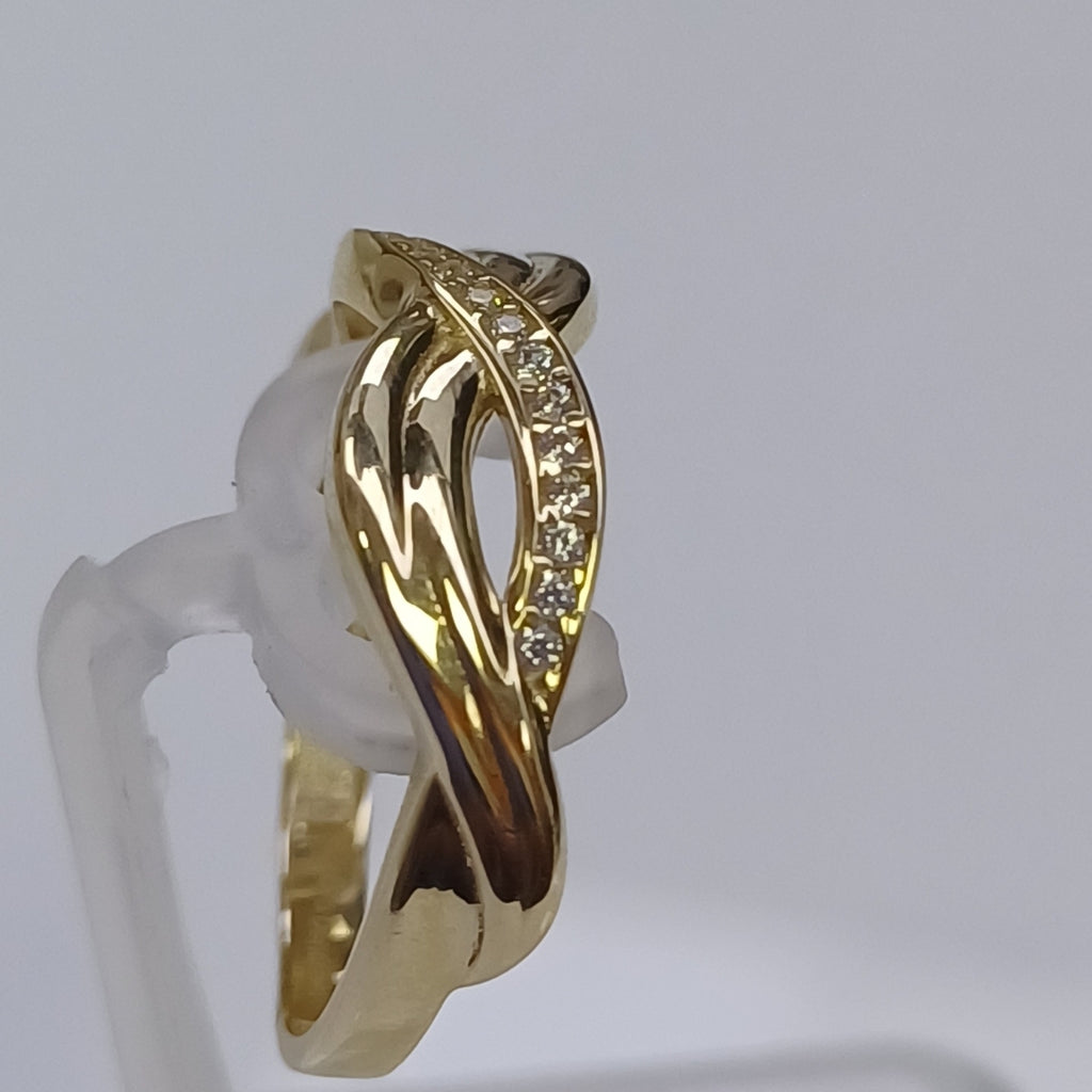 ANILLOS DAMA ORO 14K 2 (NUEVO)