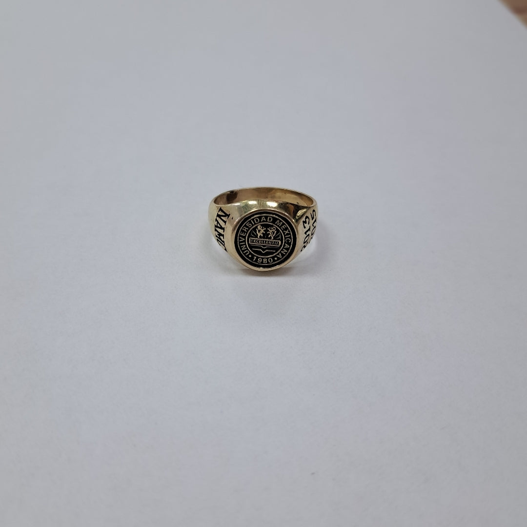 ANILLO ORO 10 K 8.9 GRMS (SEMINUEVO)