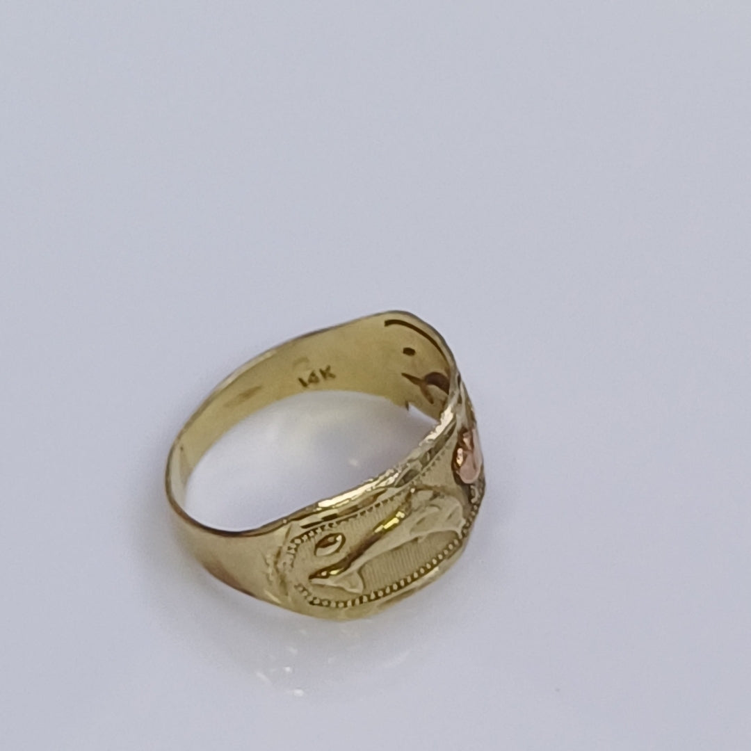 ANILLITO ORO 14 K 3 GRMS (SEMINUEVO)