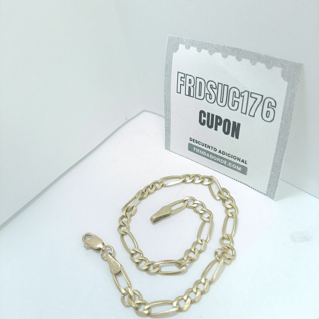PULSERA ORO 10 K 4.5 GRMS (SEMINUEVO)