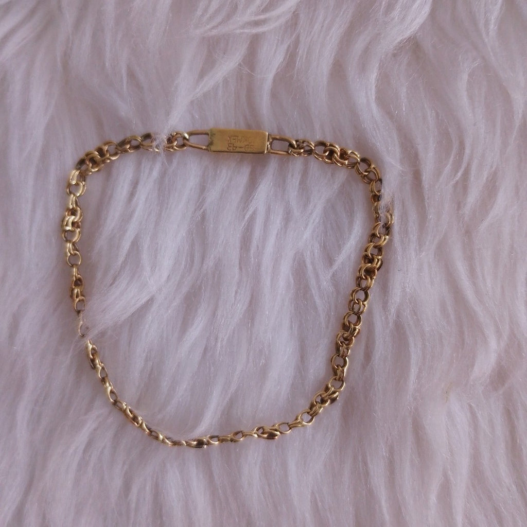 PULSERA ORO 10 K 4.3 GRMS (SEMINUEVO)