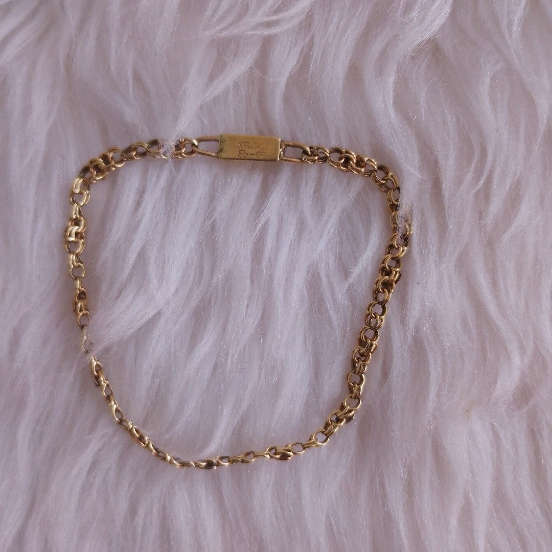 PULSERA ORO 10 K 4.3 GRMS (SEMINUEVO)