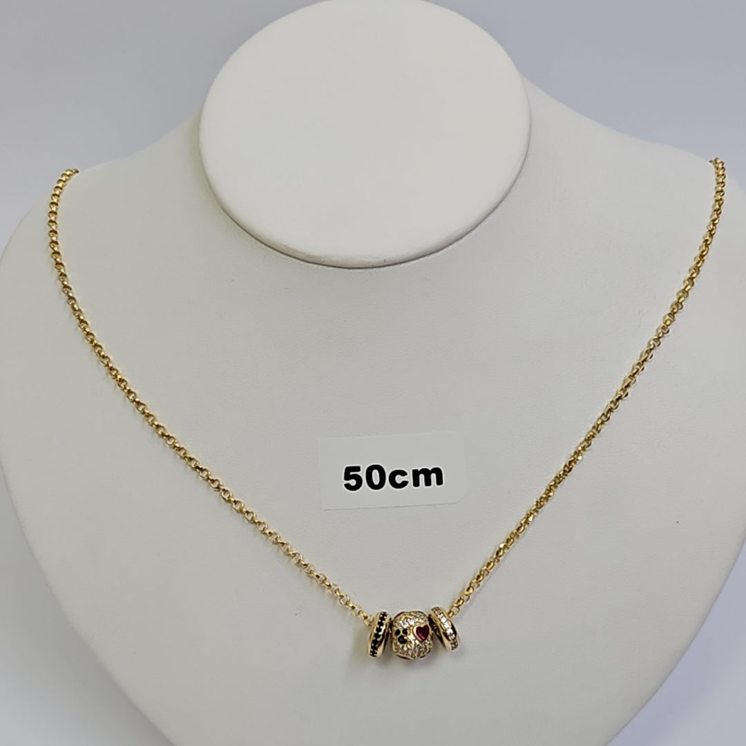 GARGANTILLAS ORO 10K 5.6 (NUEVO)
