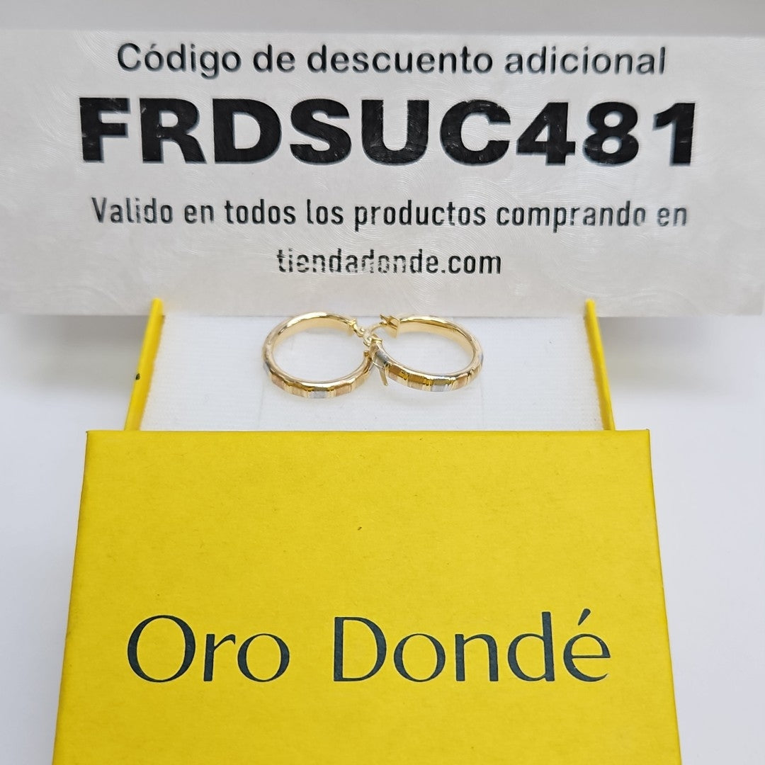 ARRACADAS ORO 10K 1.7 (NUEVO)