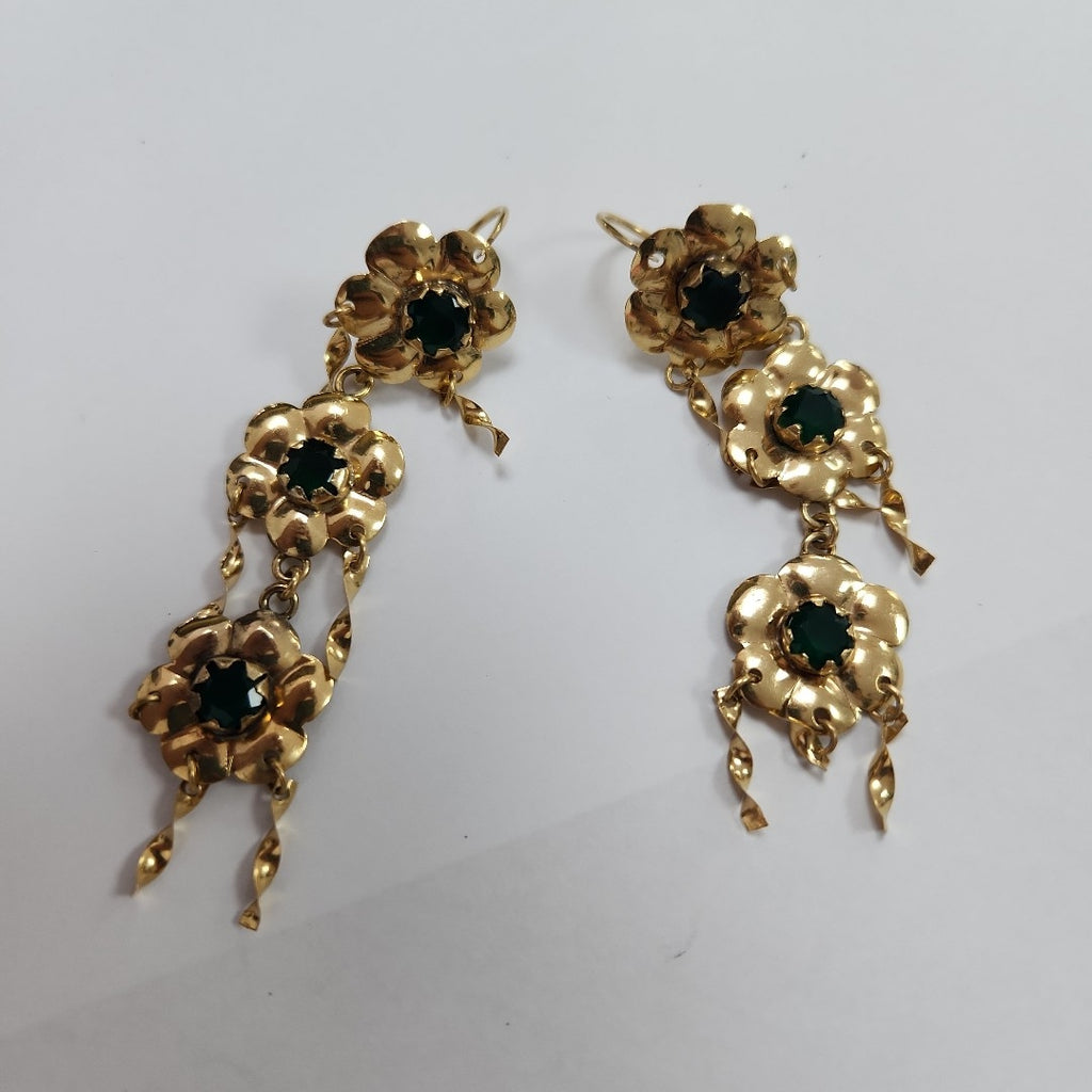 ARETES PAR ORO 14 K 9,70 GRMS (SEMINUEVO)
