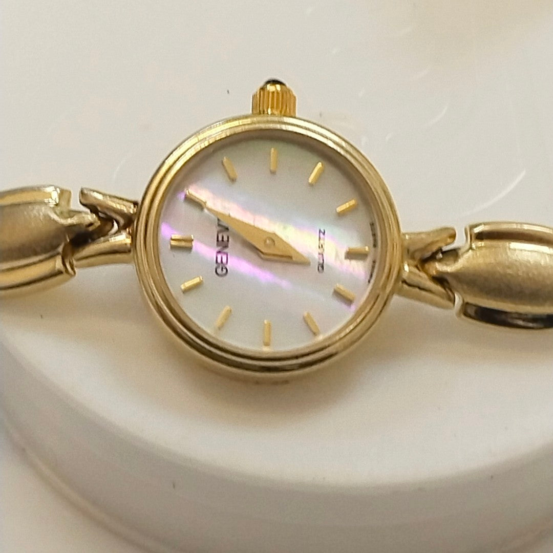 RELOJ CAJA Y PULSO ORO ORO 14 K 13.9 GRMS (SEMINUEVO)