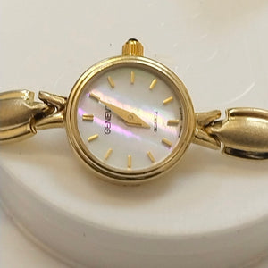 RELOJ CAJA Y PULSO ORO ORO 14 K 13.9 GRMS (SEMINUEVO)