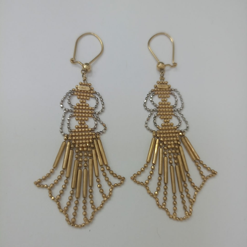 ARETES PAR ORO 14 K 4 GRMS (SEMINUEVO)